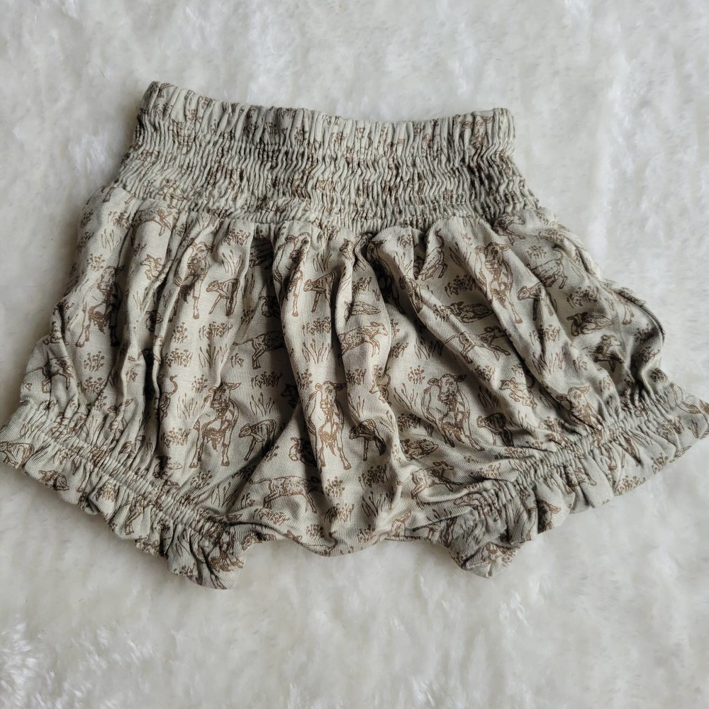 KATE QUINN Cow Pasture Smocked Waist Bloomer